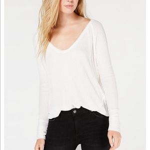 Catalina long sleeve thermal free people top